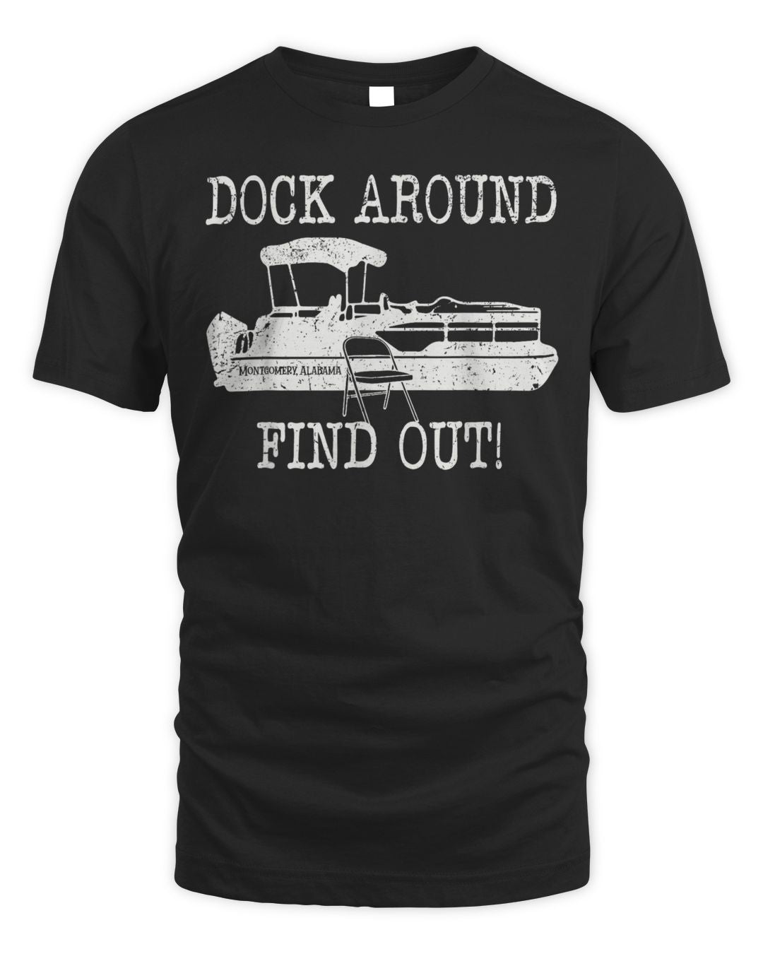 Montgomery Alabama Boat Dock Brawl Funny Dock Fight Meme Shirt