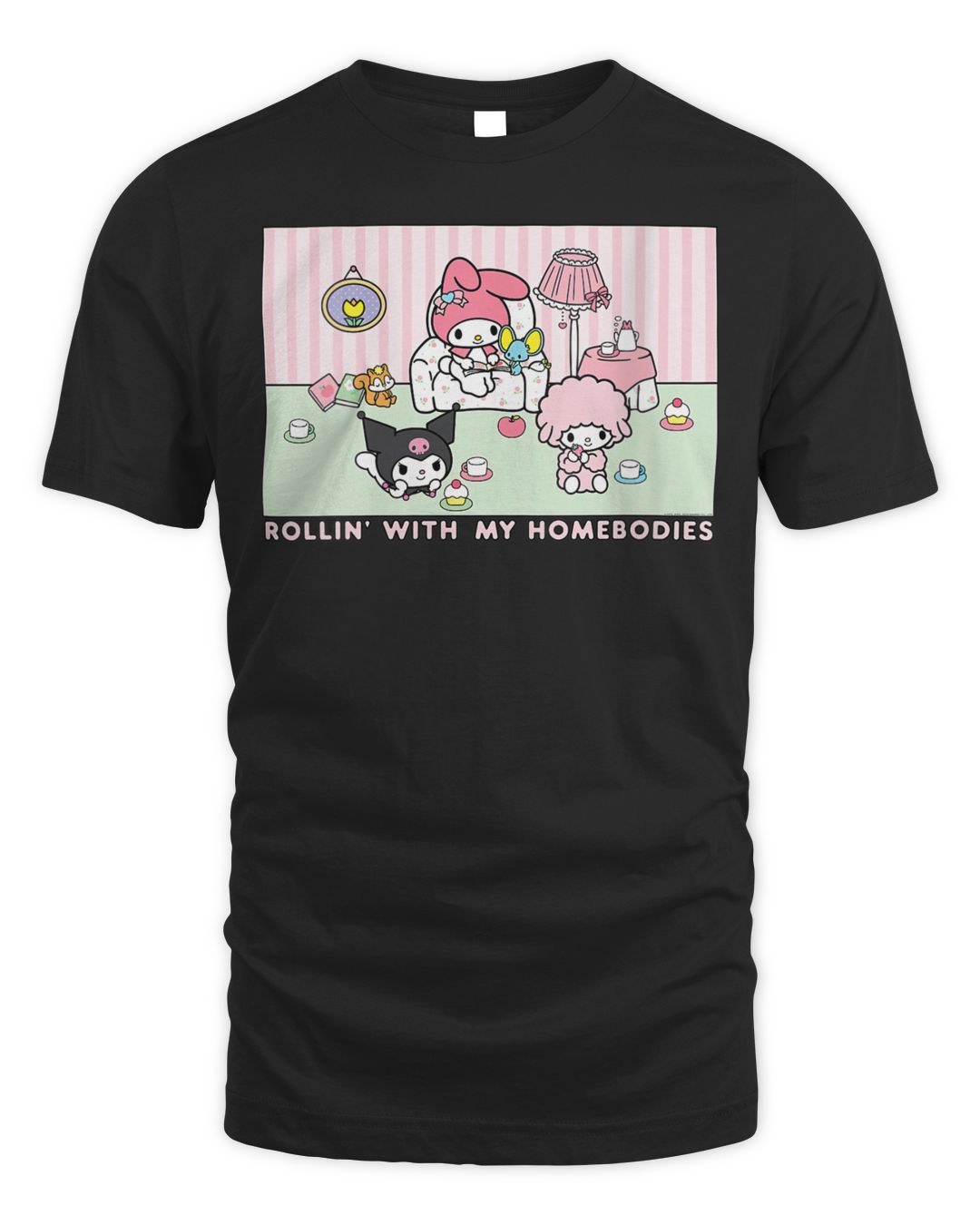 My Melody And Kuromi Rollin With My Homebodies Shirt