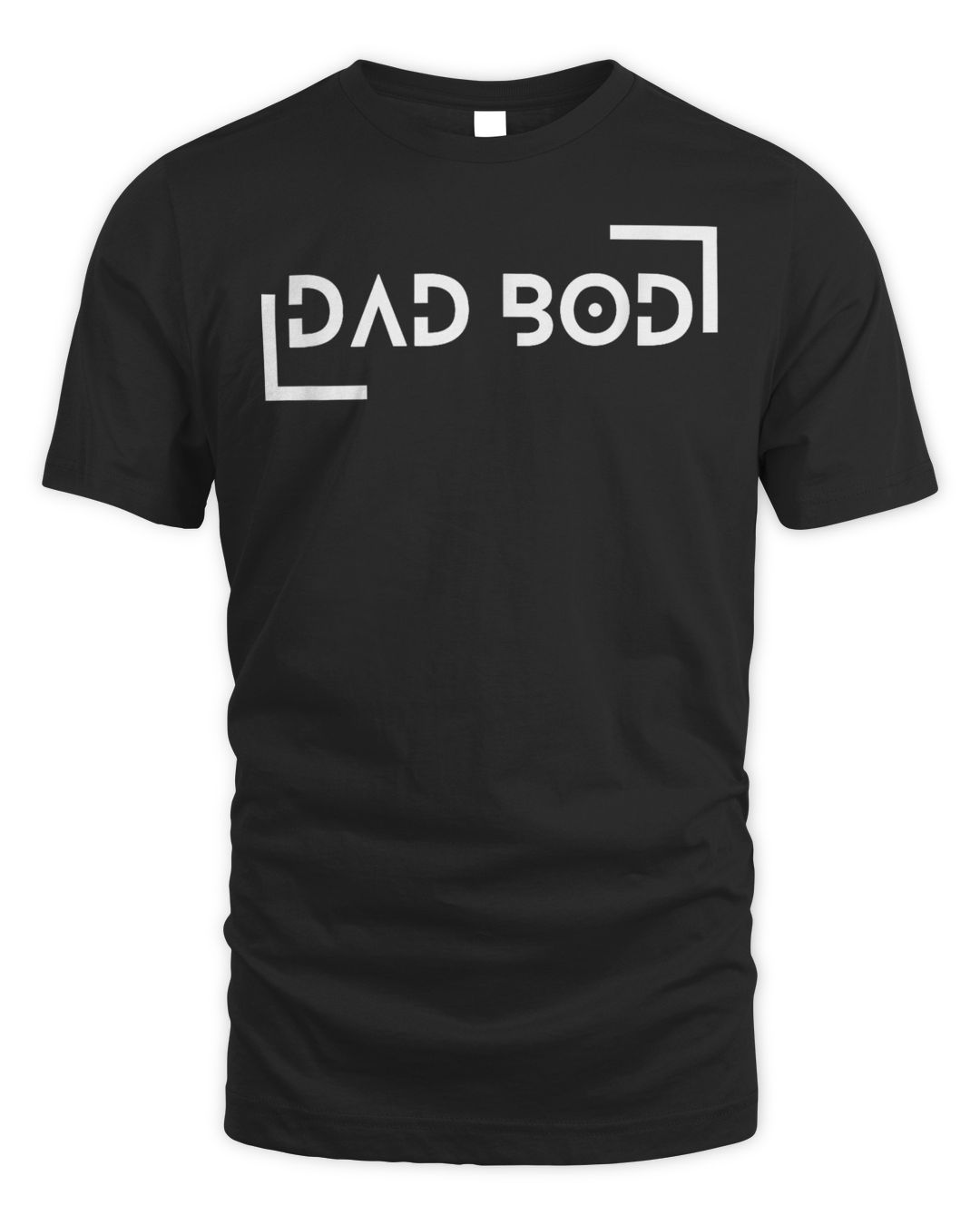 Mens Dad Bod Minimalistic - Funny Father's Day Shirt
