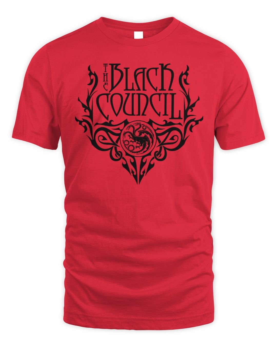 House Of The Dragon Merchandise The Black Council Shirt