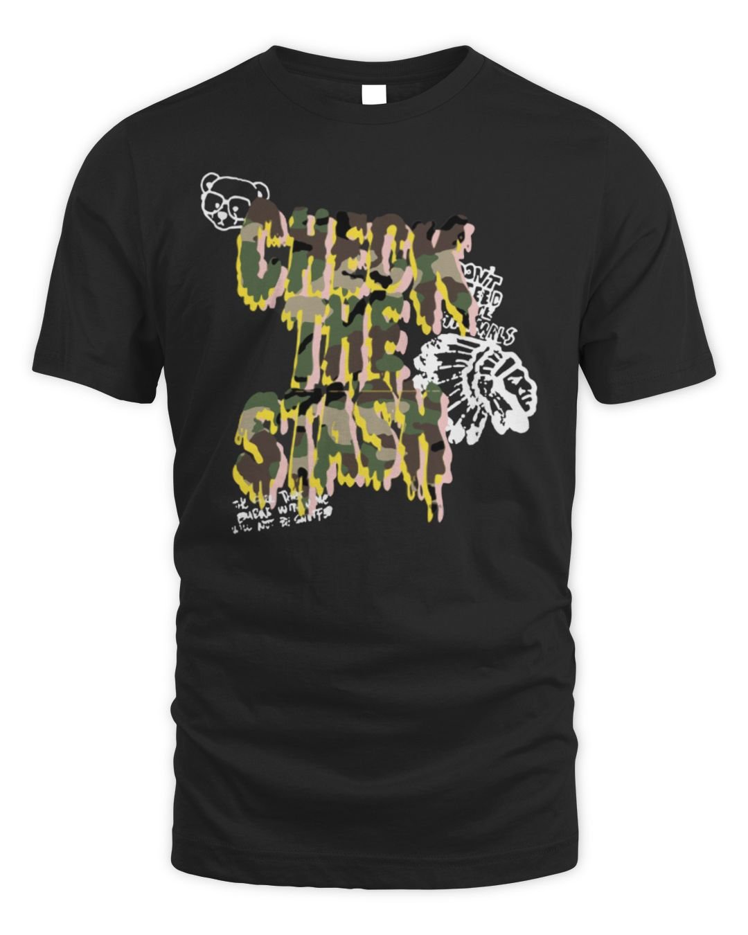 Hustle Gang Clothing Check The Stash Shirt