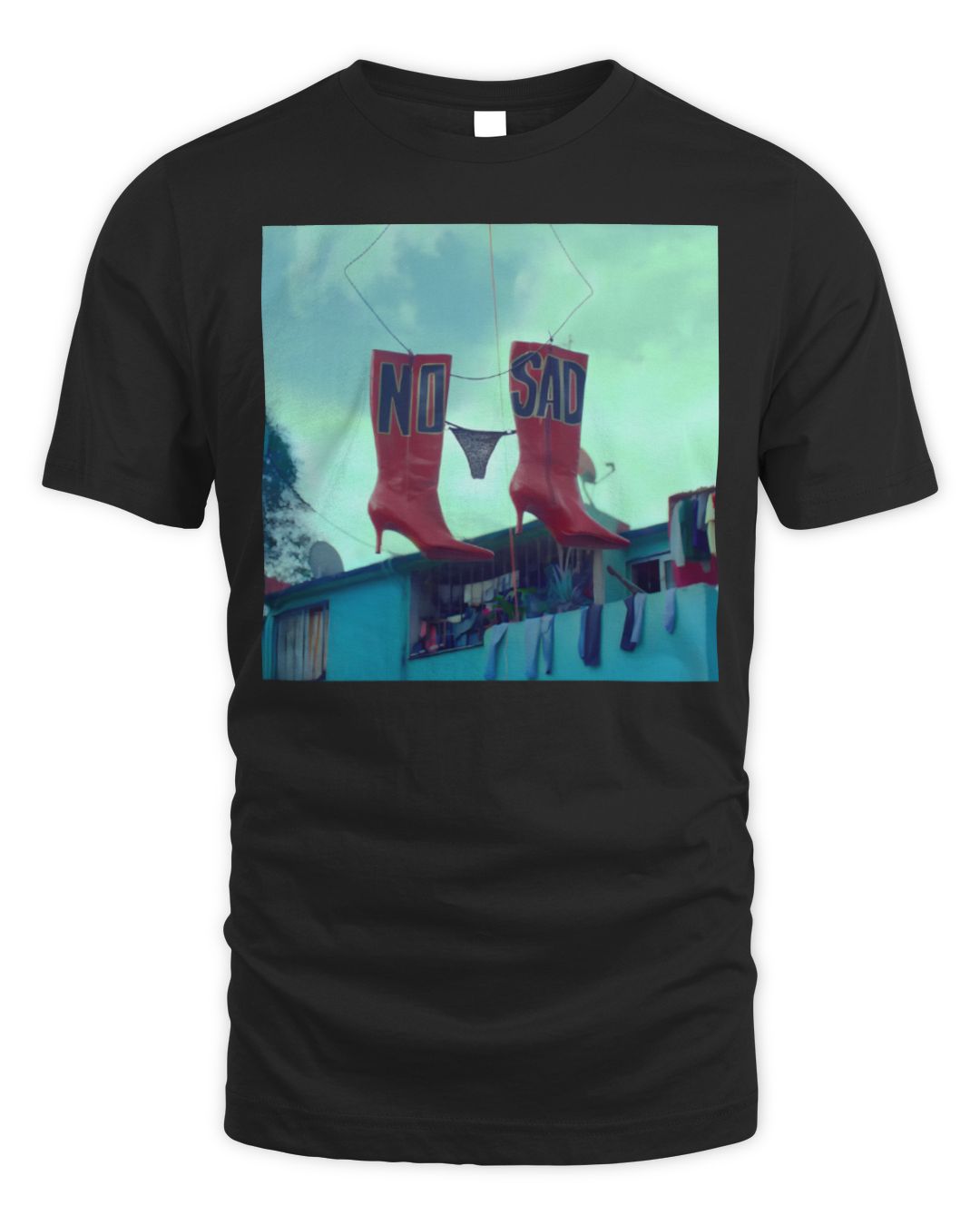 Mon Laferte Merch Botas No + Sad Shirt