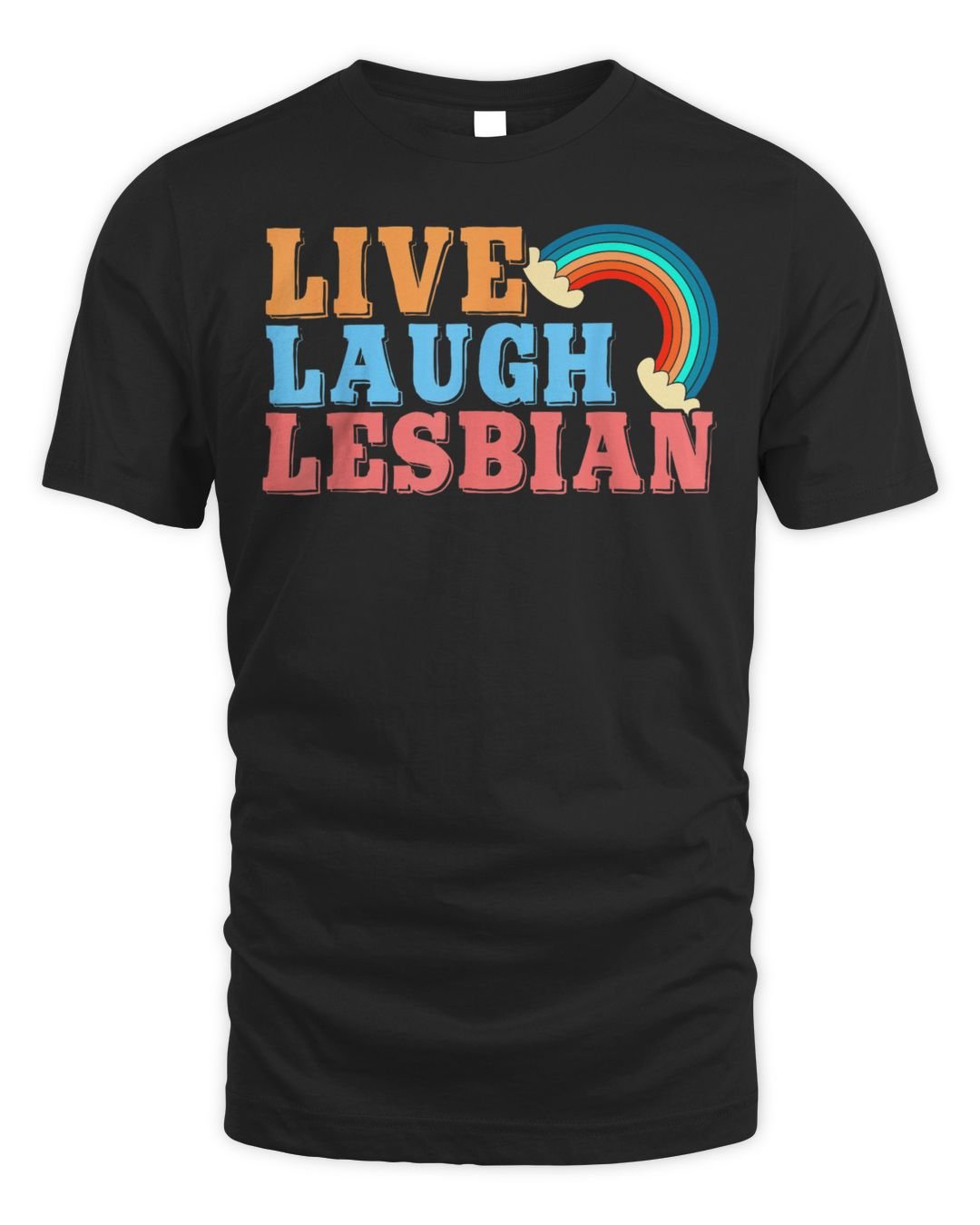 Live Laugh Lesbian Pride - Pride Adult Lgbt Pride Month 2023 Shirt