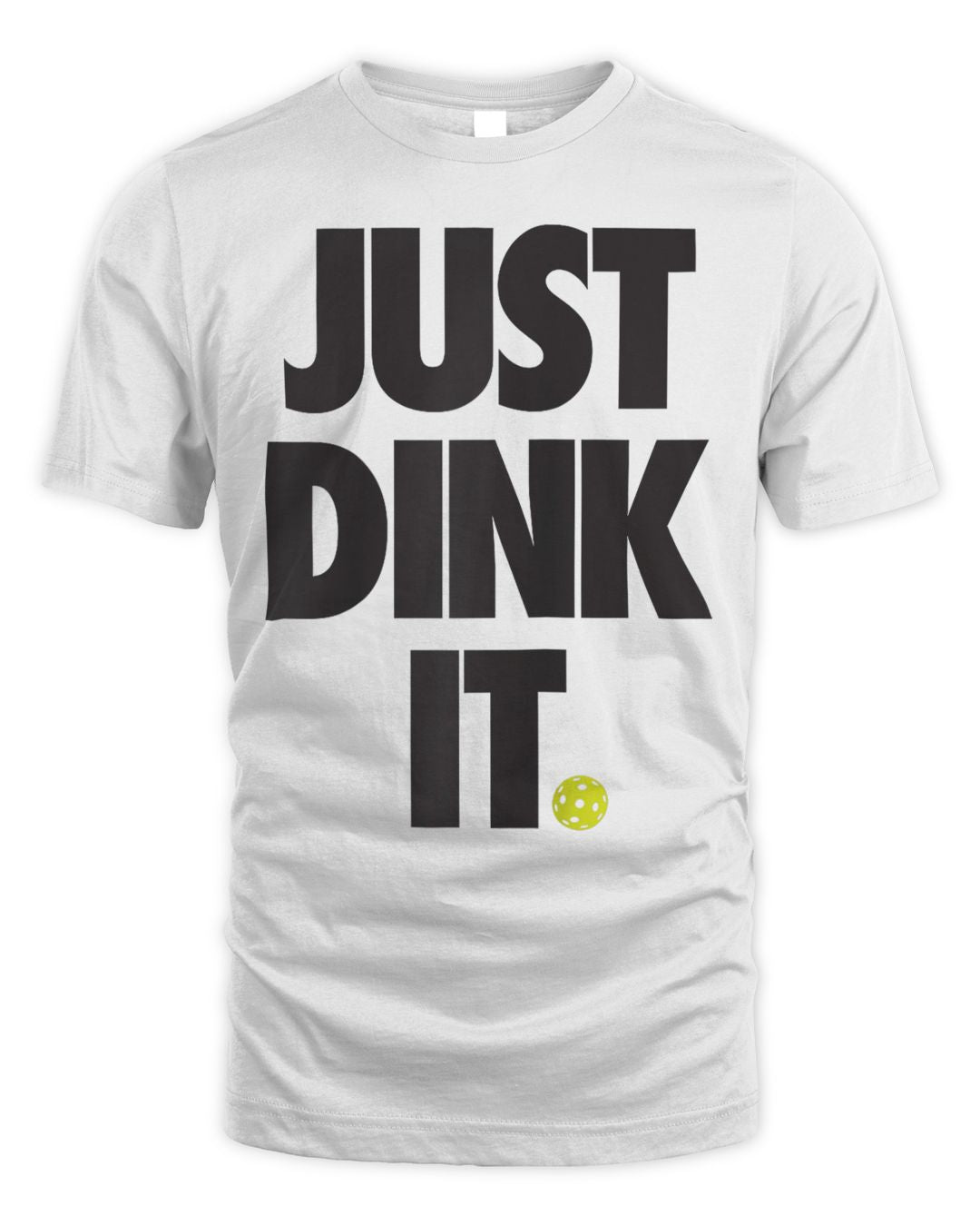 Just Dink It Classic Pickleball Raglan Baseball Tee