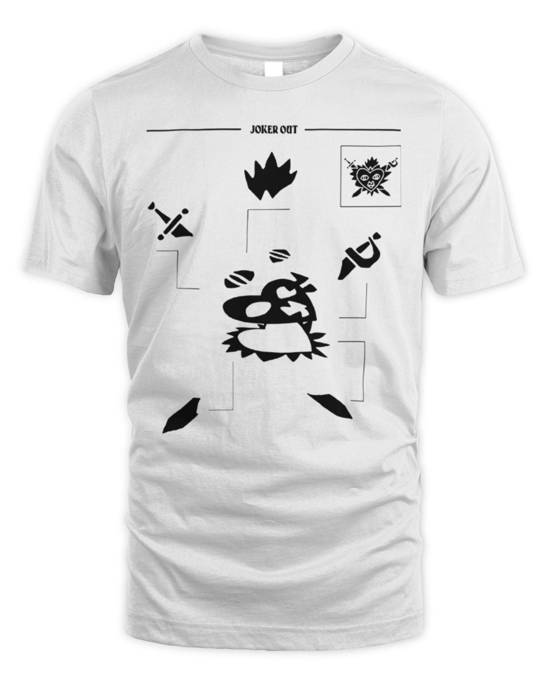 Joker Out Merch Joker Heart Shirt
