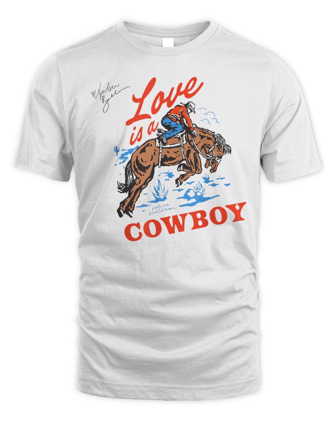 Love Is A Cowboy Tee Gift Love Shirt