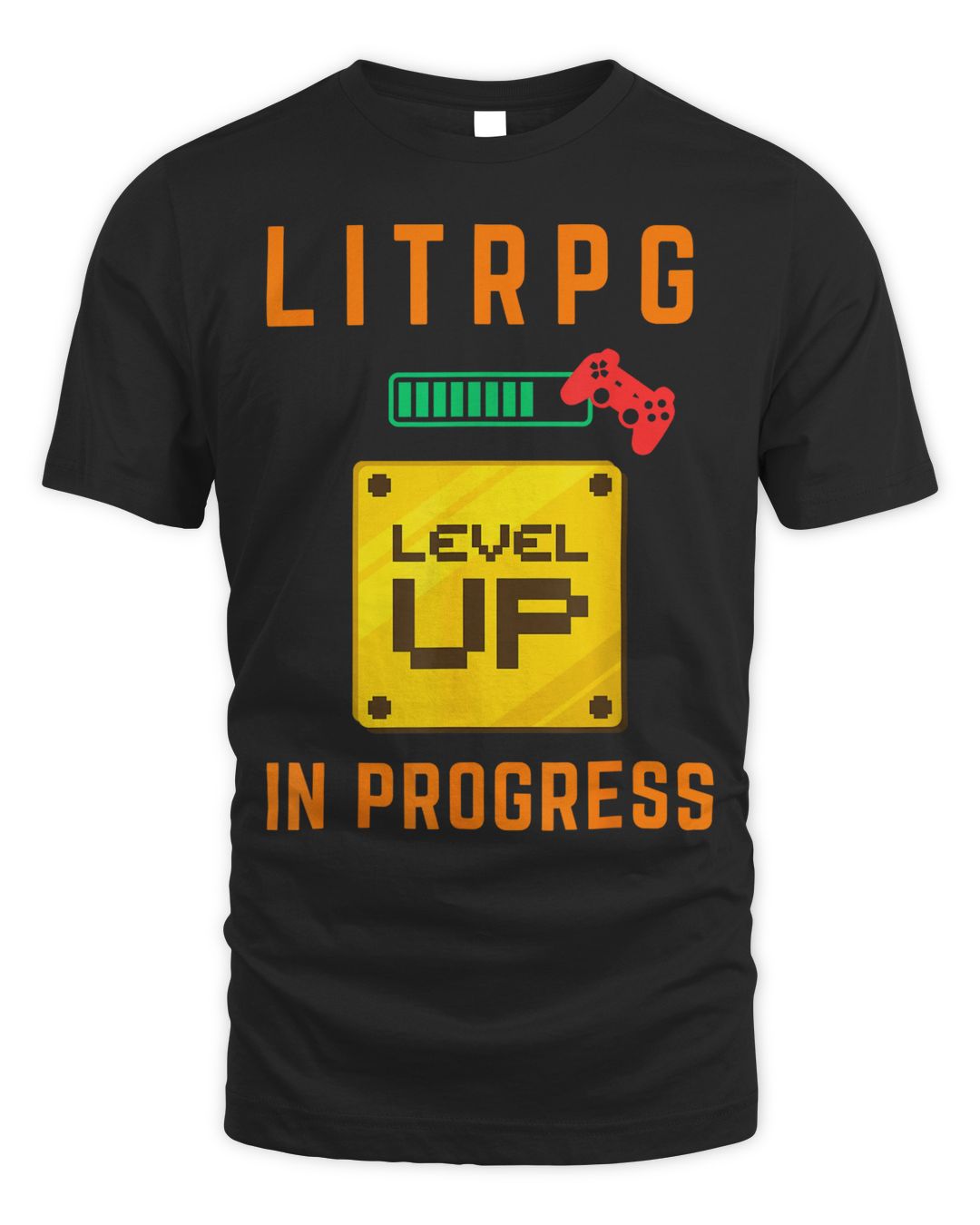 Litrpg Level Up Gaming Shirt