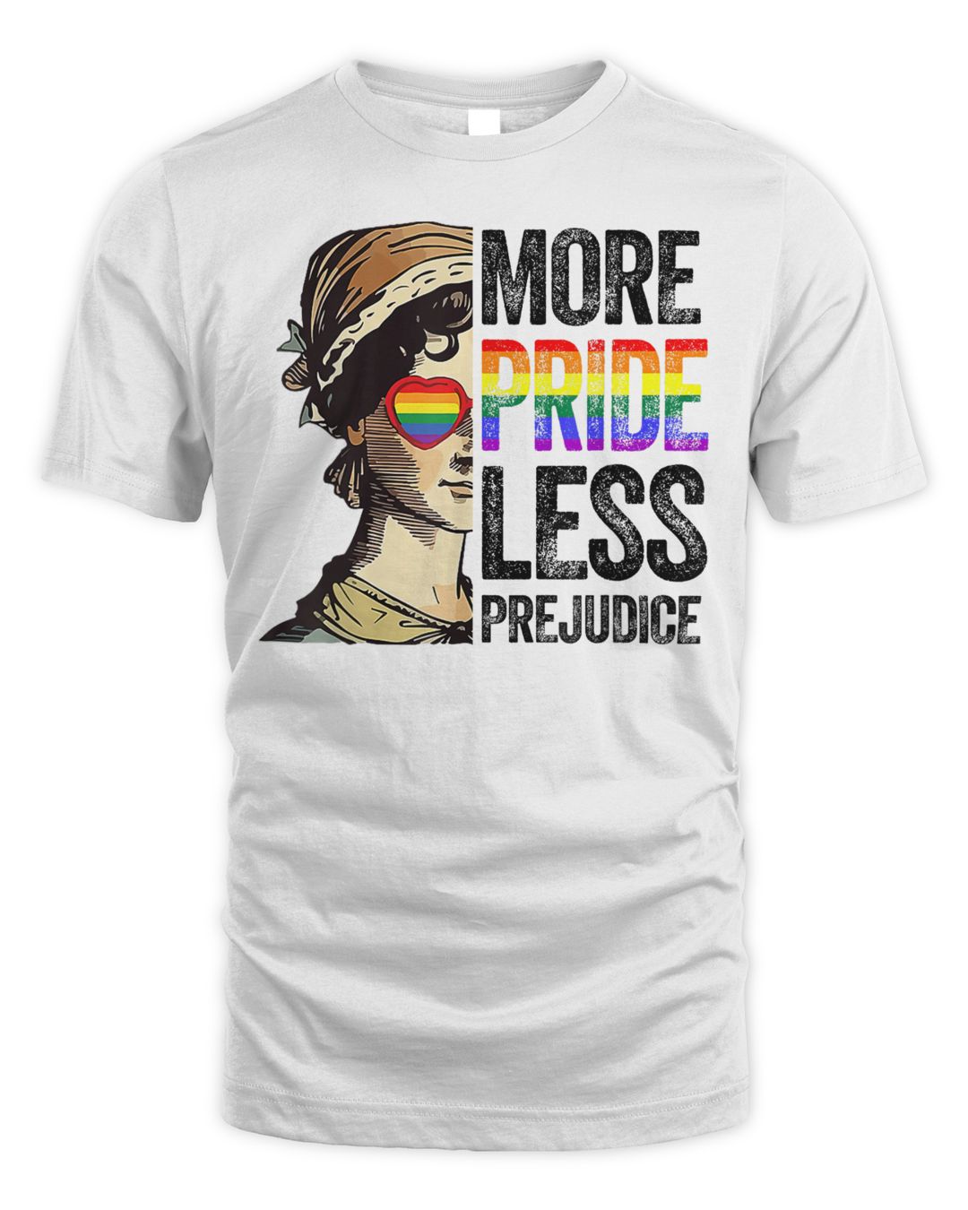 More Pride Less Prejudice Lgbt Gay Proud Ally Pride Month Shirt
