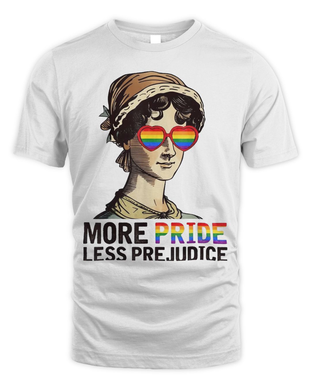 More Pride Less Prejudice Lgbt Gay Pride Month Shirt