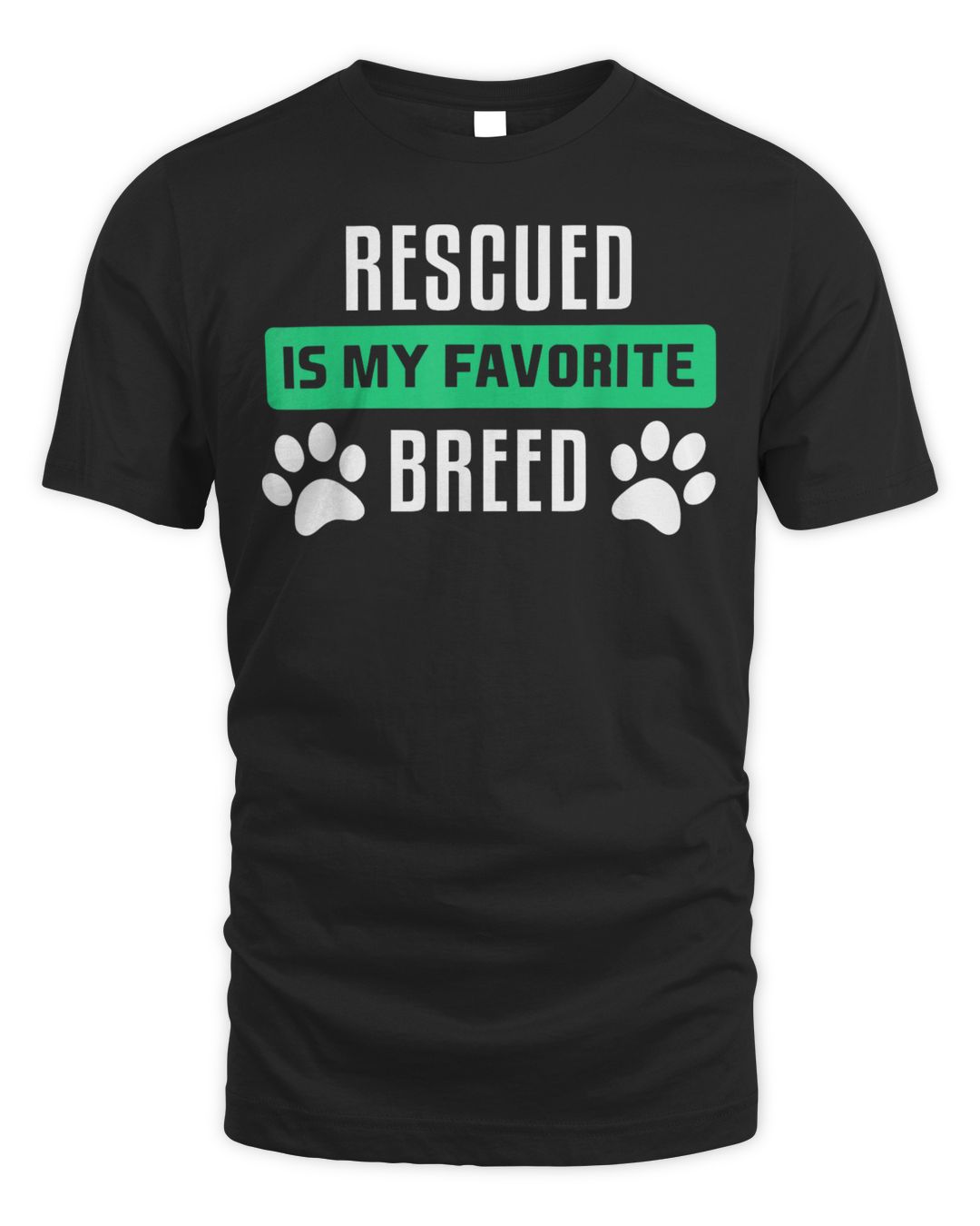 Ho Bo Care Boxer Rescue Rescued Is My Favorite Breed Shirt