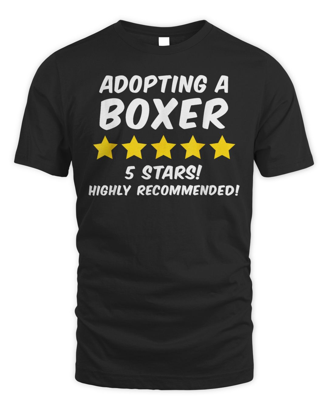 Ho Bo Care Boxer Rescue Adopting A Boxer 5 Stars Shirt