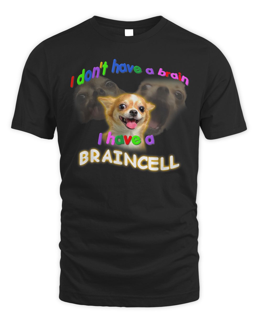 I Don't Have A Brain I Have A Braincell Meme Shirt