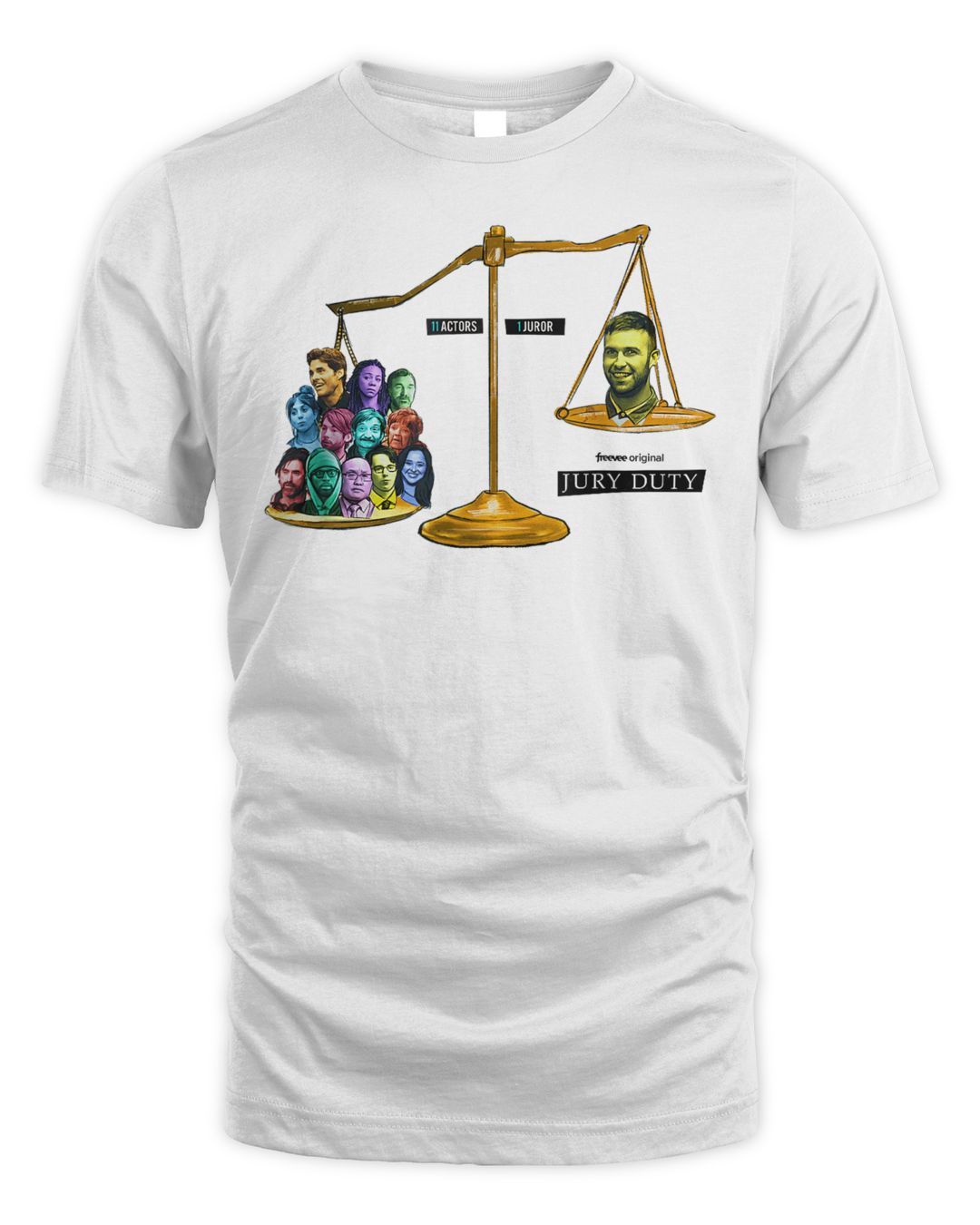 Jury Duty - 11 Actors 1 Juror Shirt