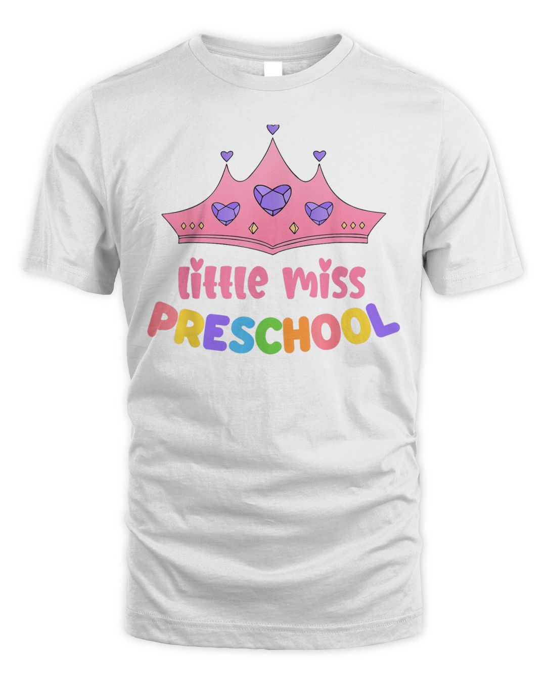 Little Miss Preschool Shirt Back To School Pre K Girls Shirt (1)