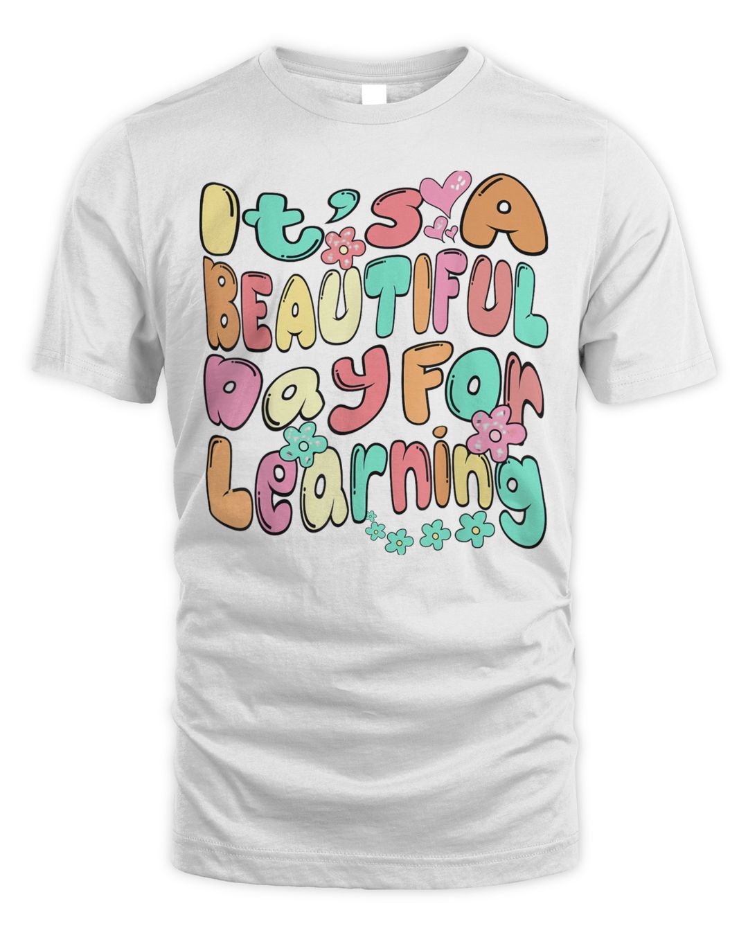 It's Beautiful Day For Learning Retro Teacher Students Shirt (1)