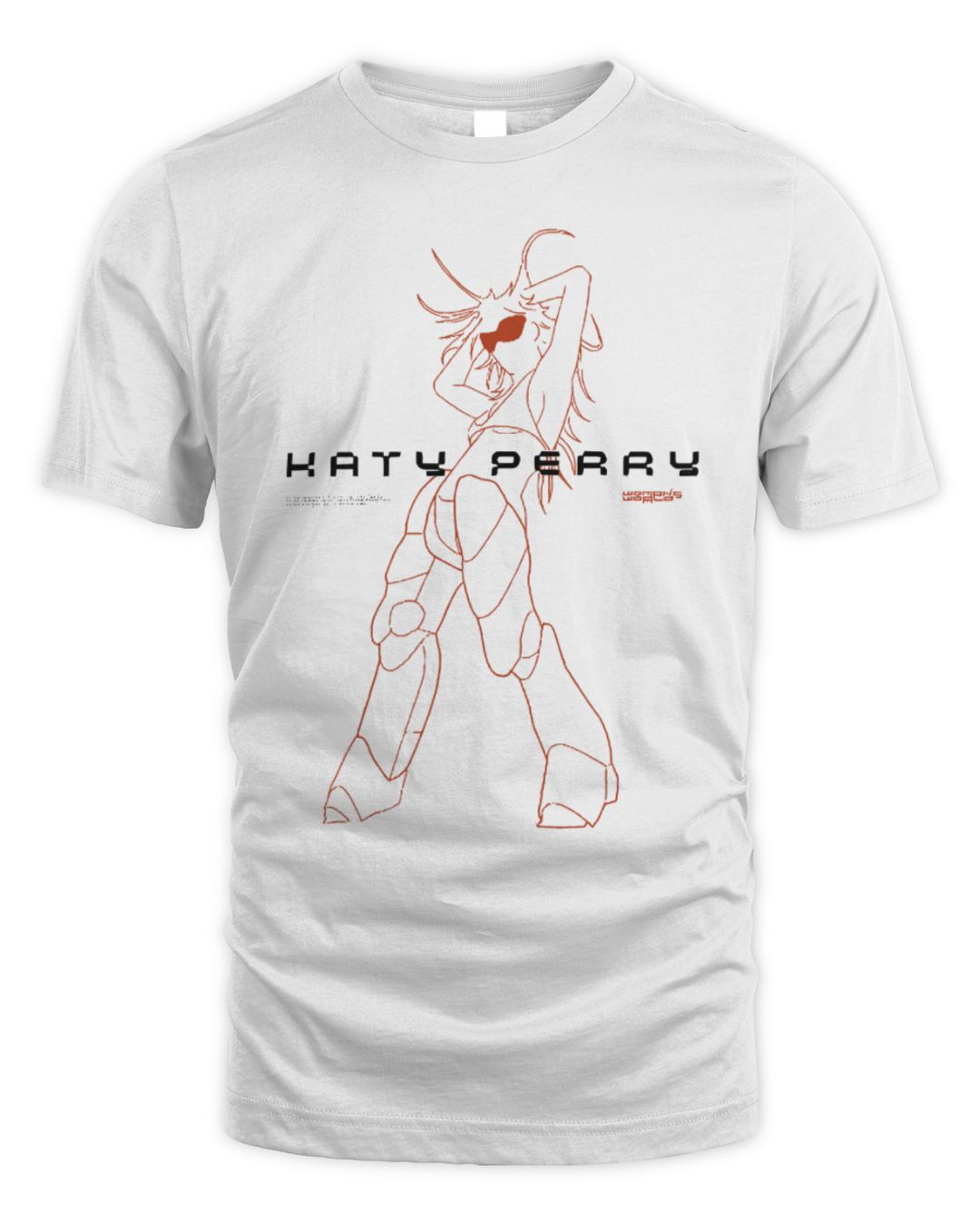 Katy Perry Merch Outline Shirt