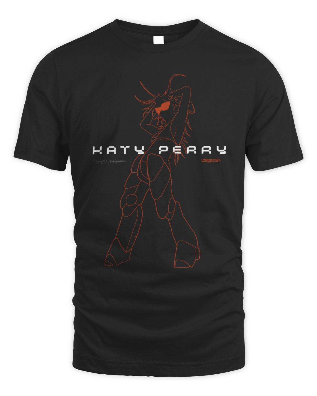 Katy Perry Merch Outline Shirt
