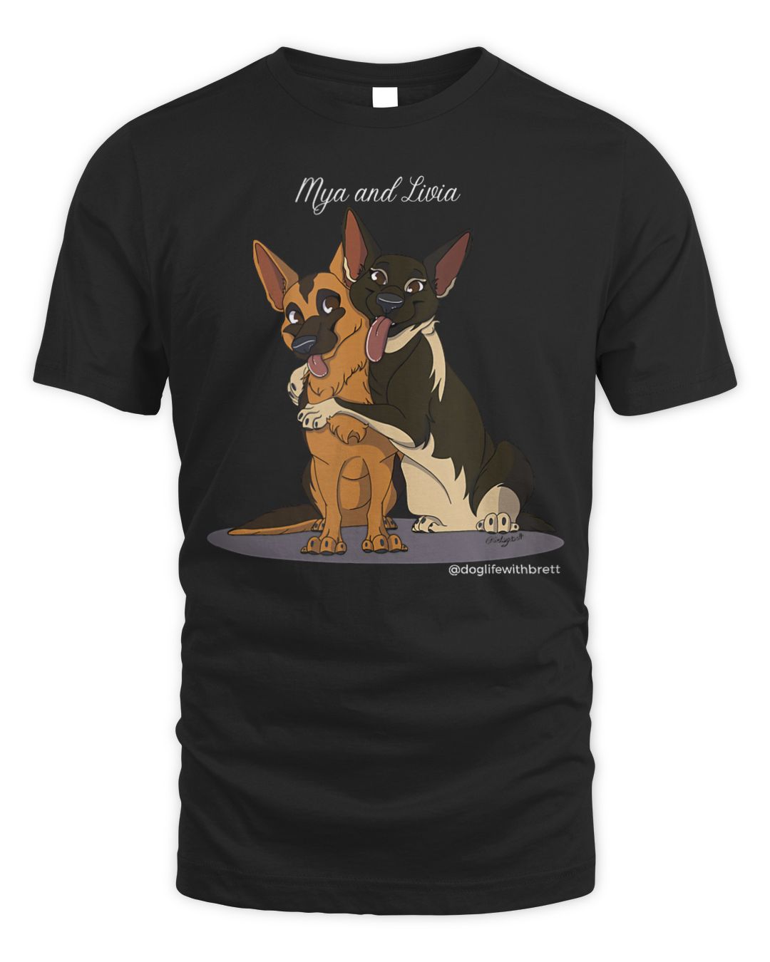 Mya And Livia Cartoon Shirt