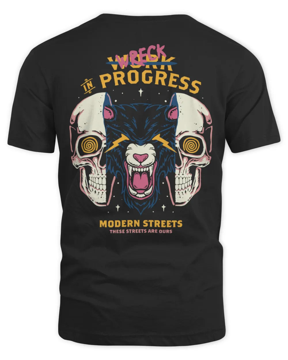 Modern Streets Apparel Wreck In Progress Shirt