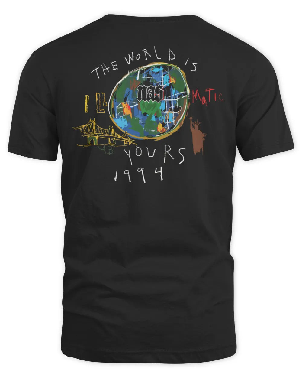 Nas Merch 30 Years Of Illmatic Global Shirt