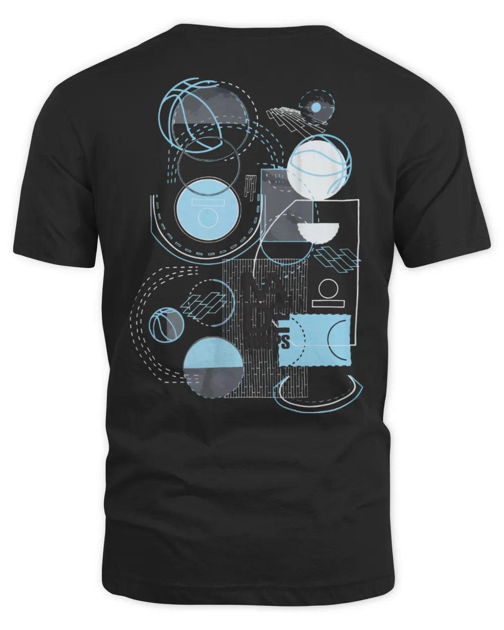 Made Hoops Merch Court Print Shirt