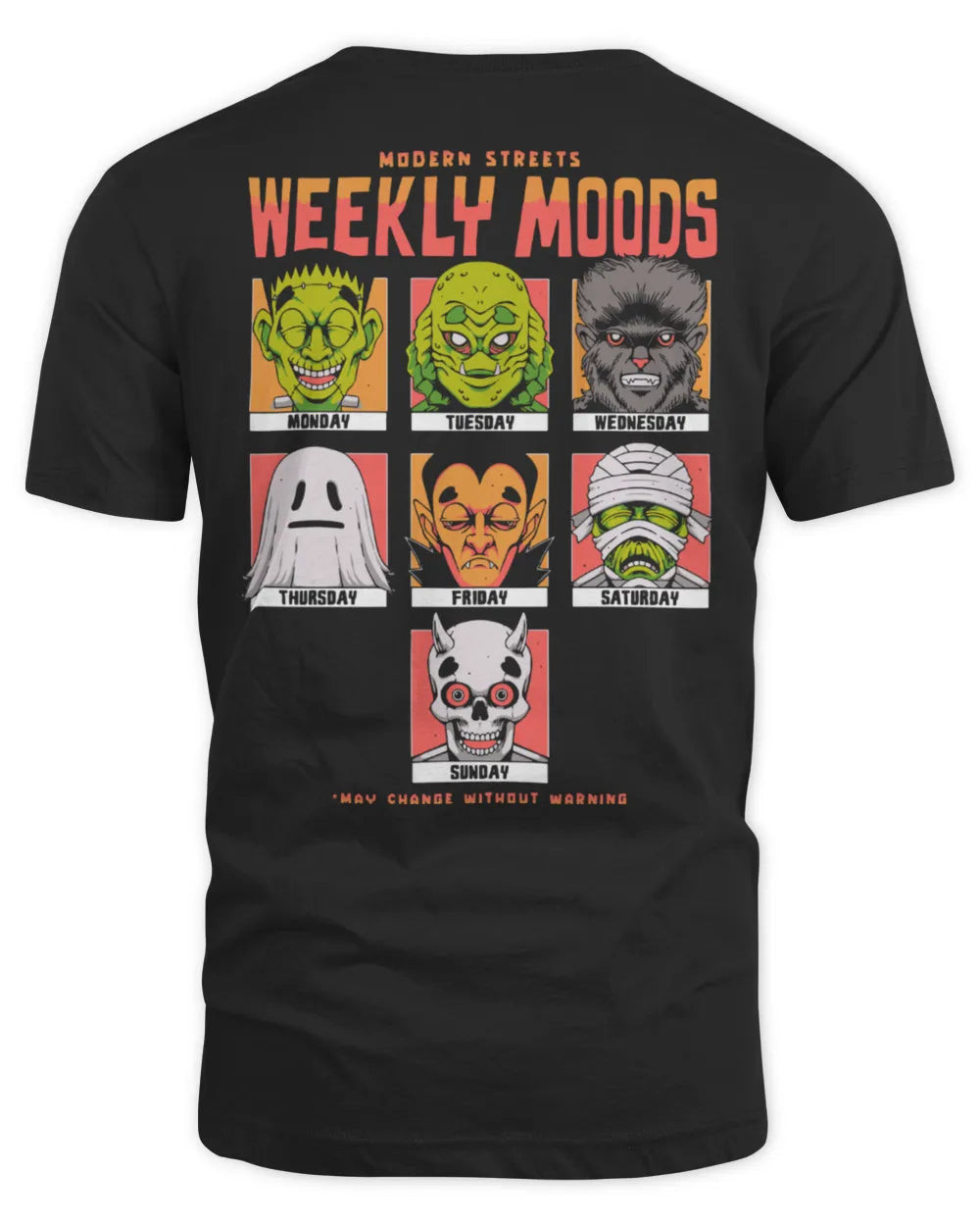Modern Streets Apparel Weekly Moods Shirt
