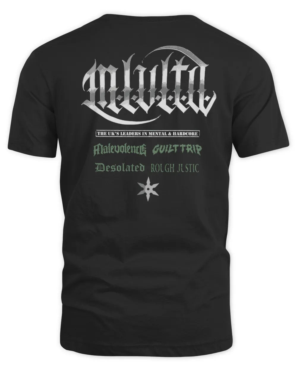 Malevolence Merch Roster Shirt