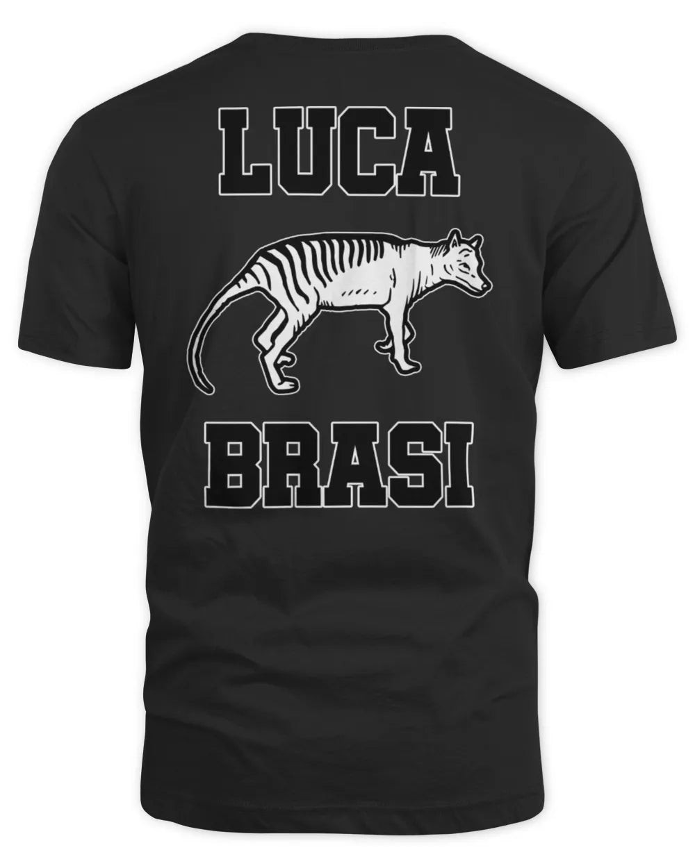 Luca Brasi Merch Tiger Letterman Shirt