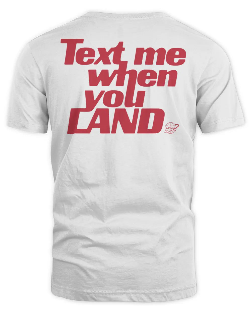 Lonely Ghost Merch Text Me When You Land Shirt