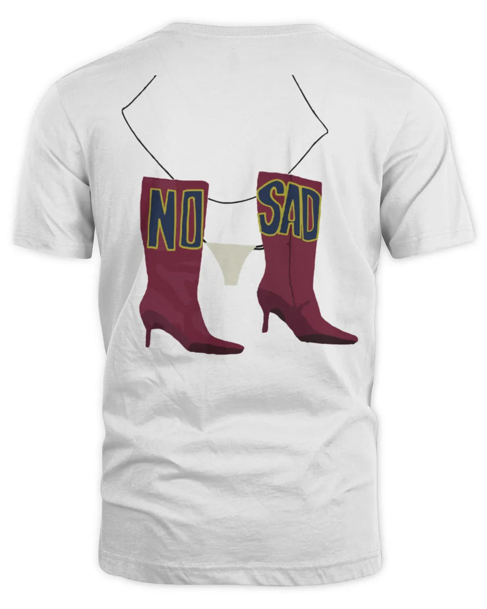 Mon Laferte Merch No + Sad T-shirt