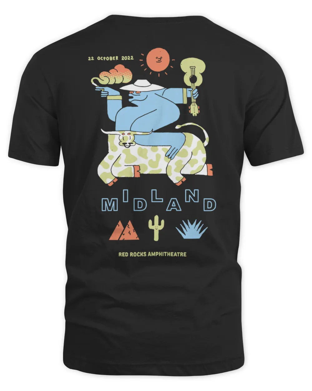 Midland Merch Red Rocks 22 Shirt