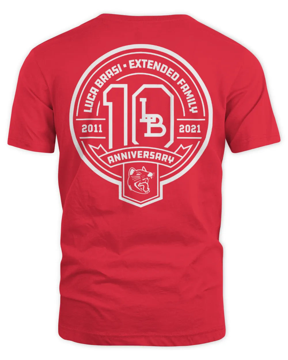 Luca Brasi Merch Extended Family 10 Year Shirt