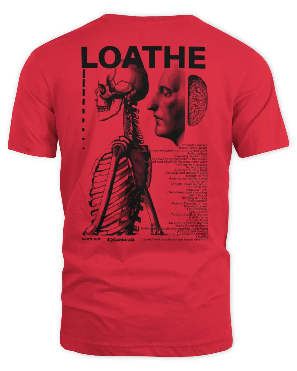 Loathe Merch Anatomy Shirt