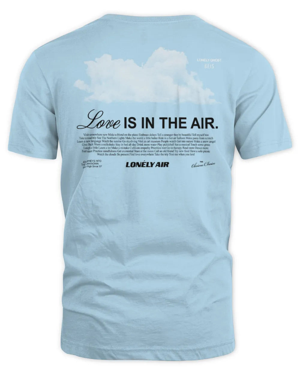 Lonely Ghost Merch Bƒƒ€š‚‚©is Life In The Cloud Shirt