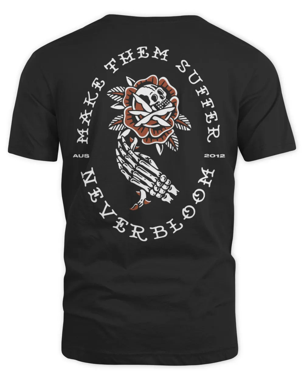 Make Them Suffer Merch Neverbloom Trad Shirt
