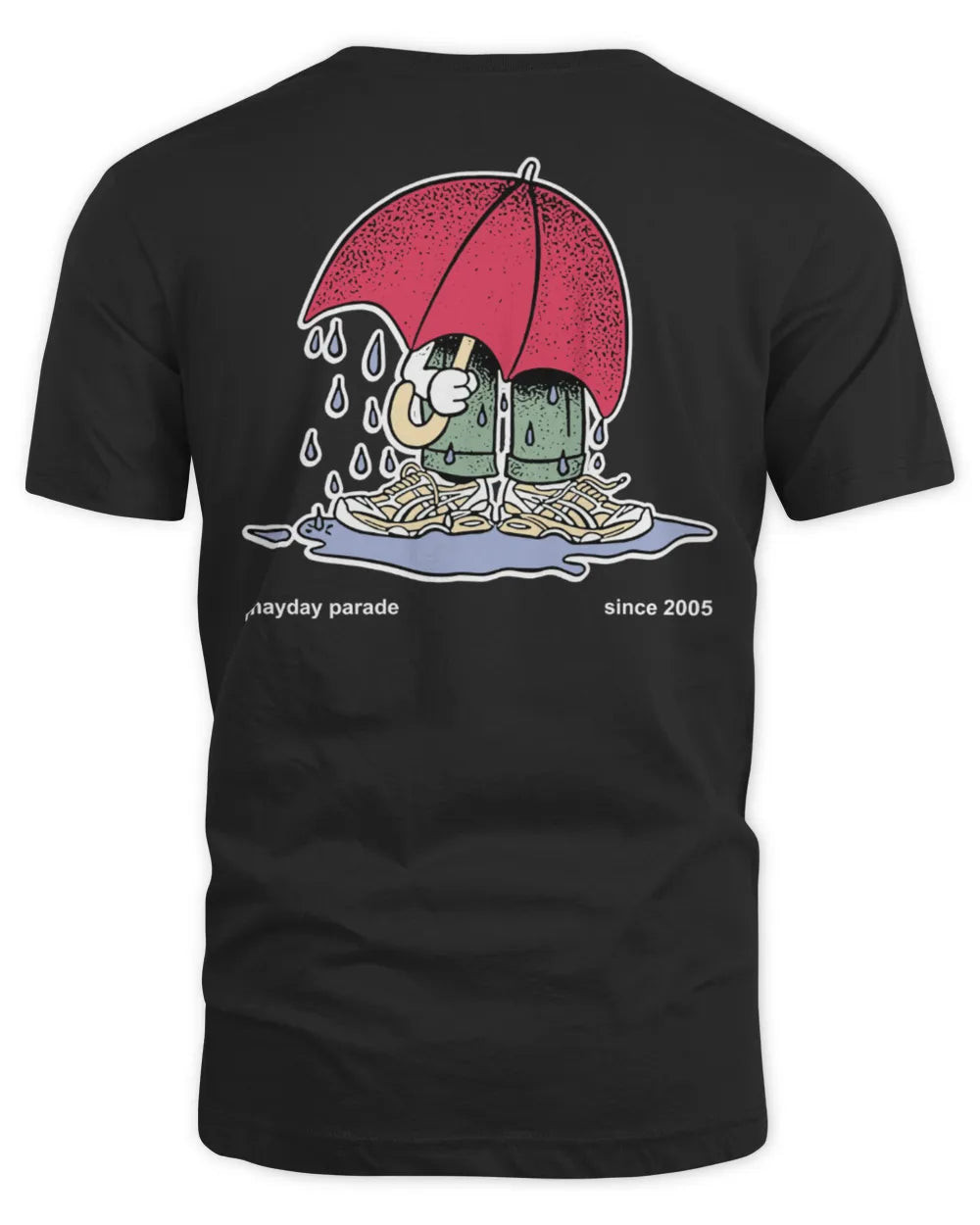 Mayday Parade Merch Don't Rain Railroad Shirt