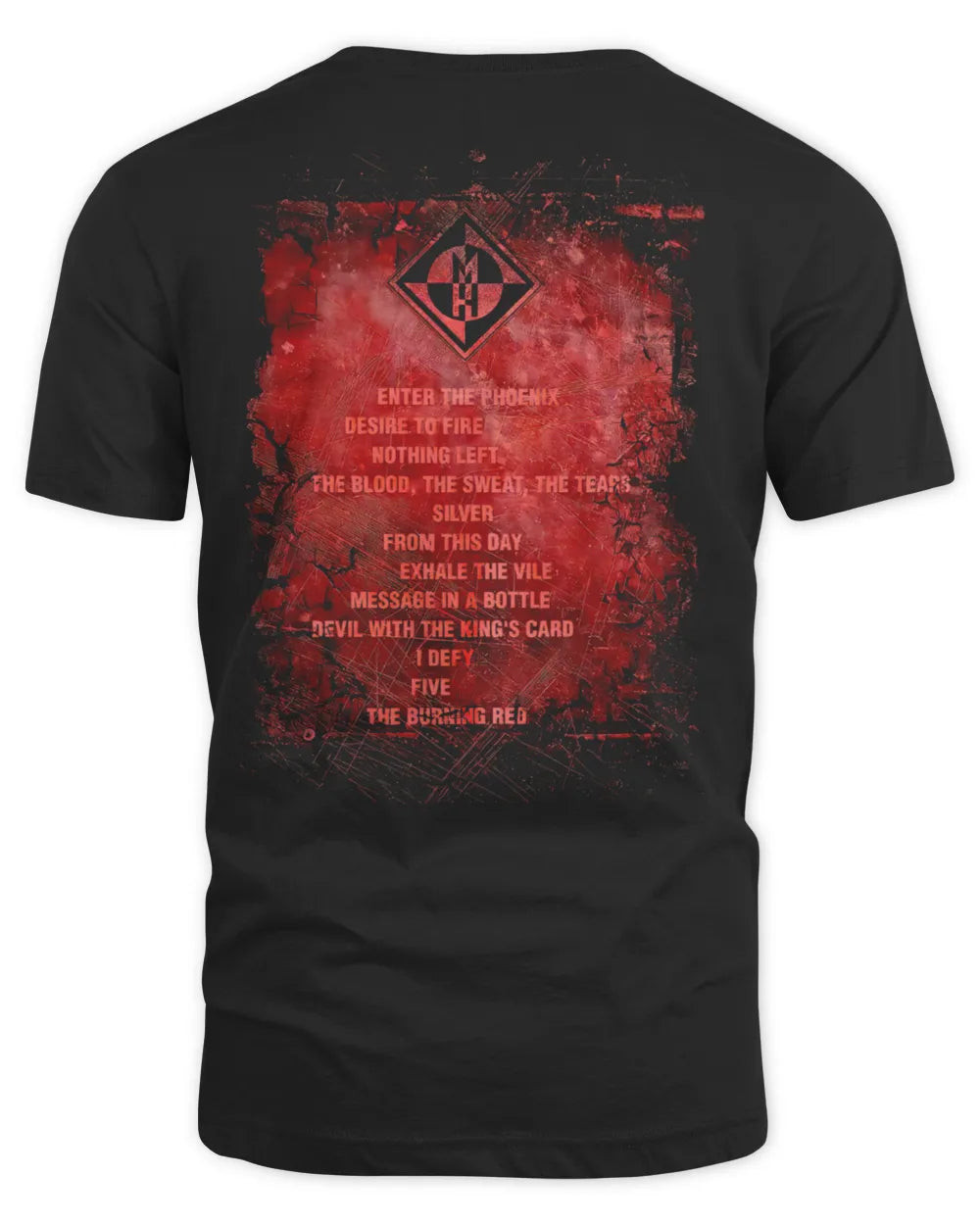 Machine Head Merch The Burning Red Shirt