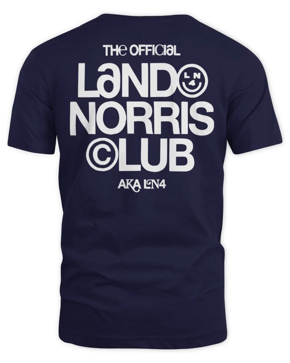 Lando Norris Merchandise Summer Graphics Club Shirt