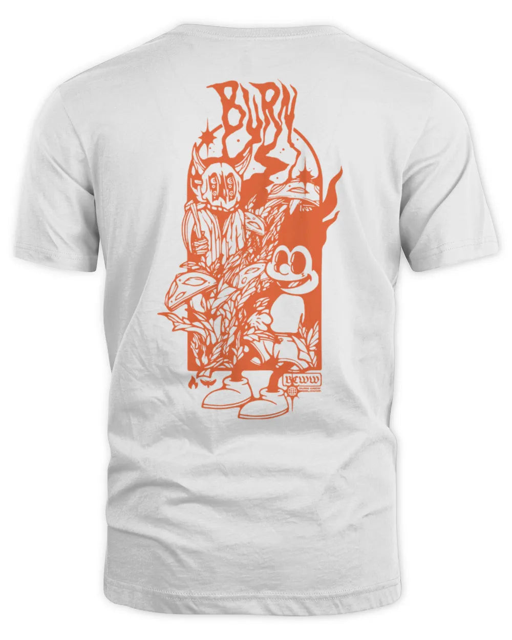 Like Moths To Flames Merch Burn Crew Shirt