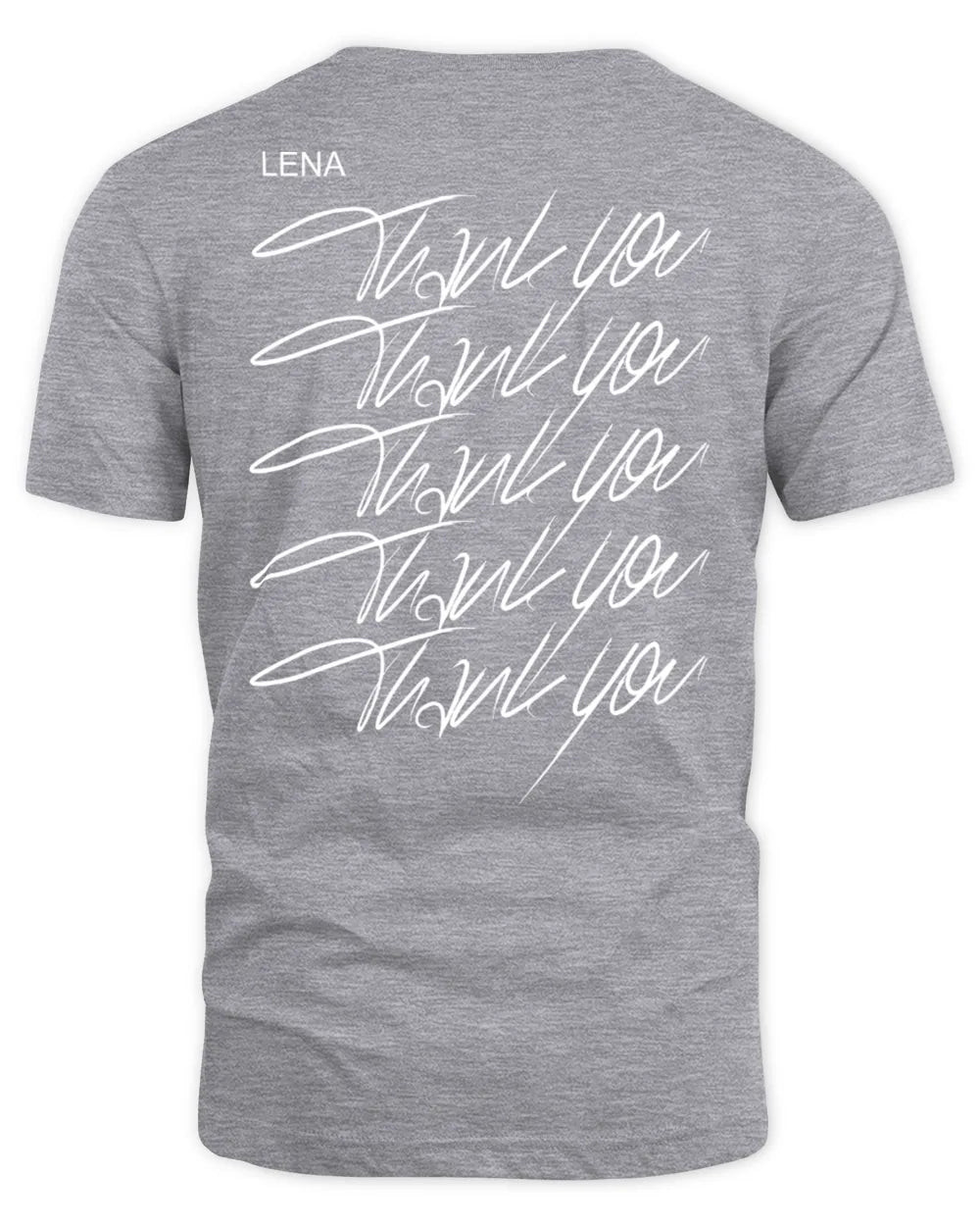 Lena Meyer Landrut Merch Thank You Shirt