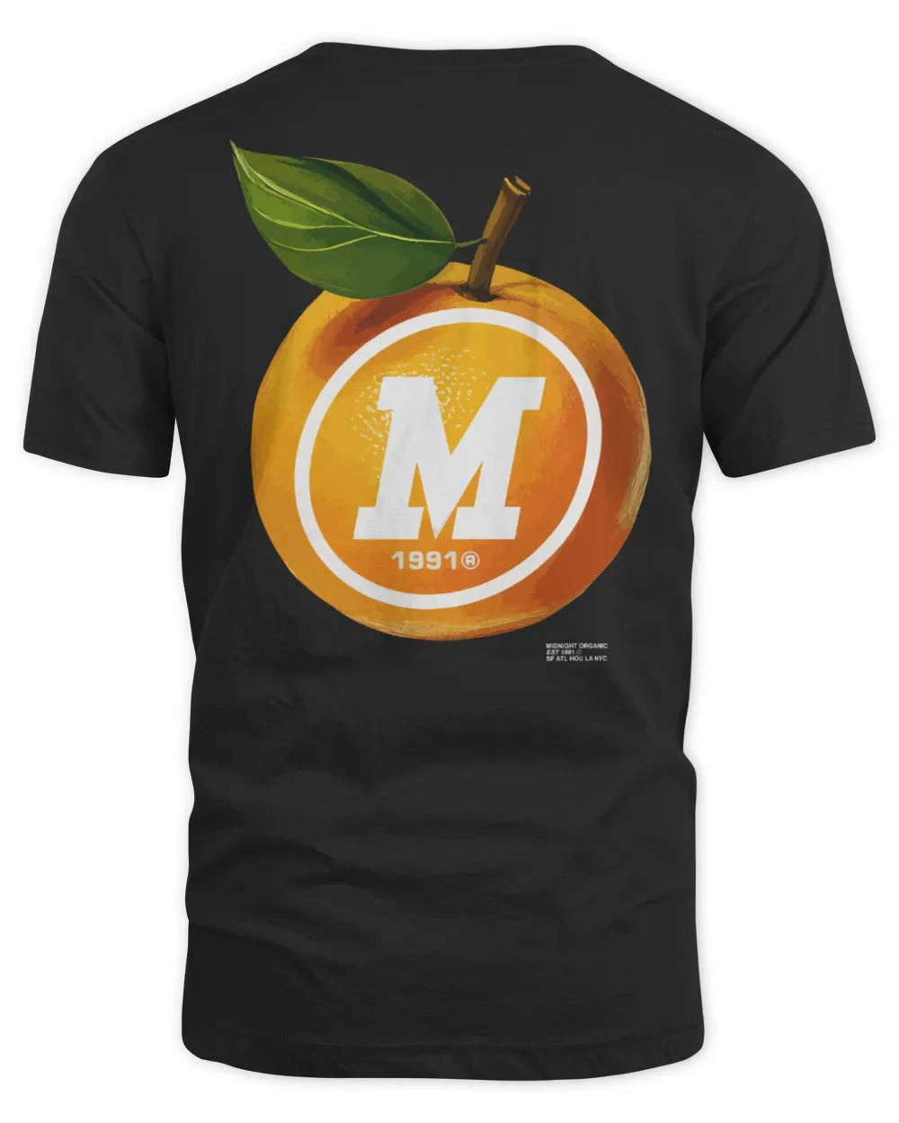 Larry June Merch Orange Fruit Painting Shirt