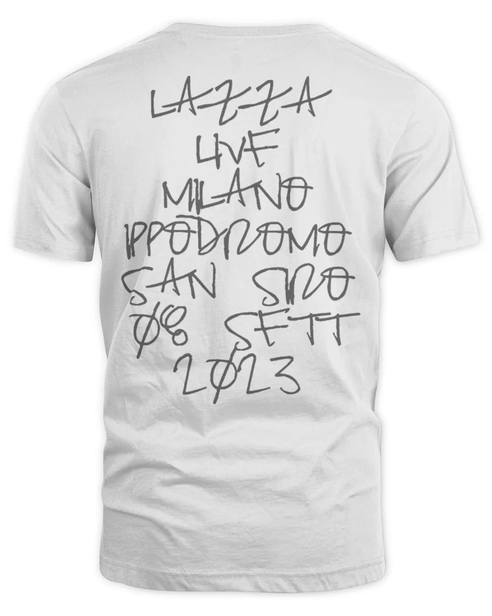 Lazza Merch Ippodromo San Siro T-shirt