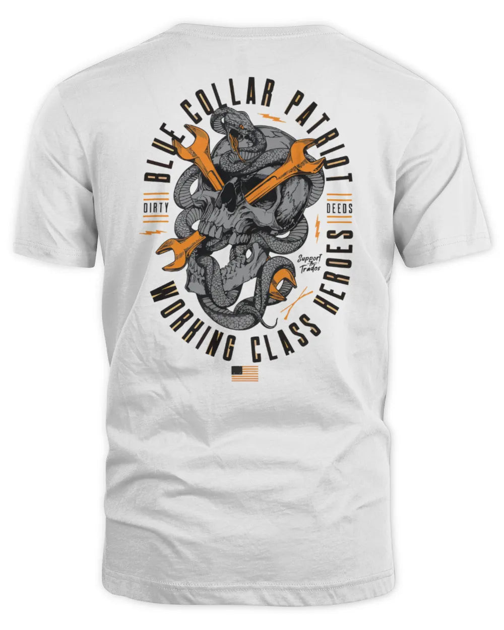 Howitzer Clothing Blue Collar Deeds Shirt