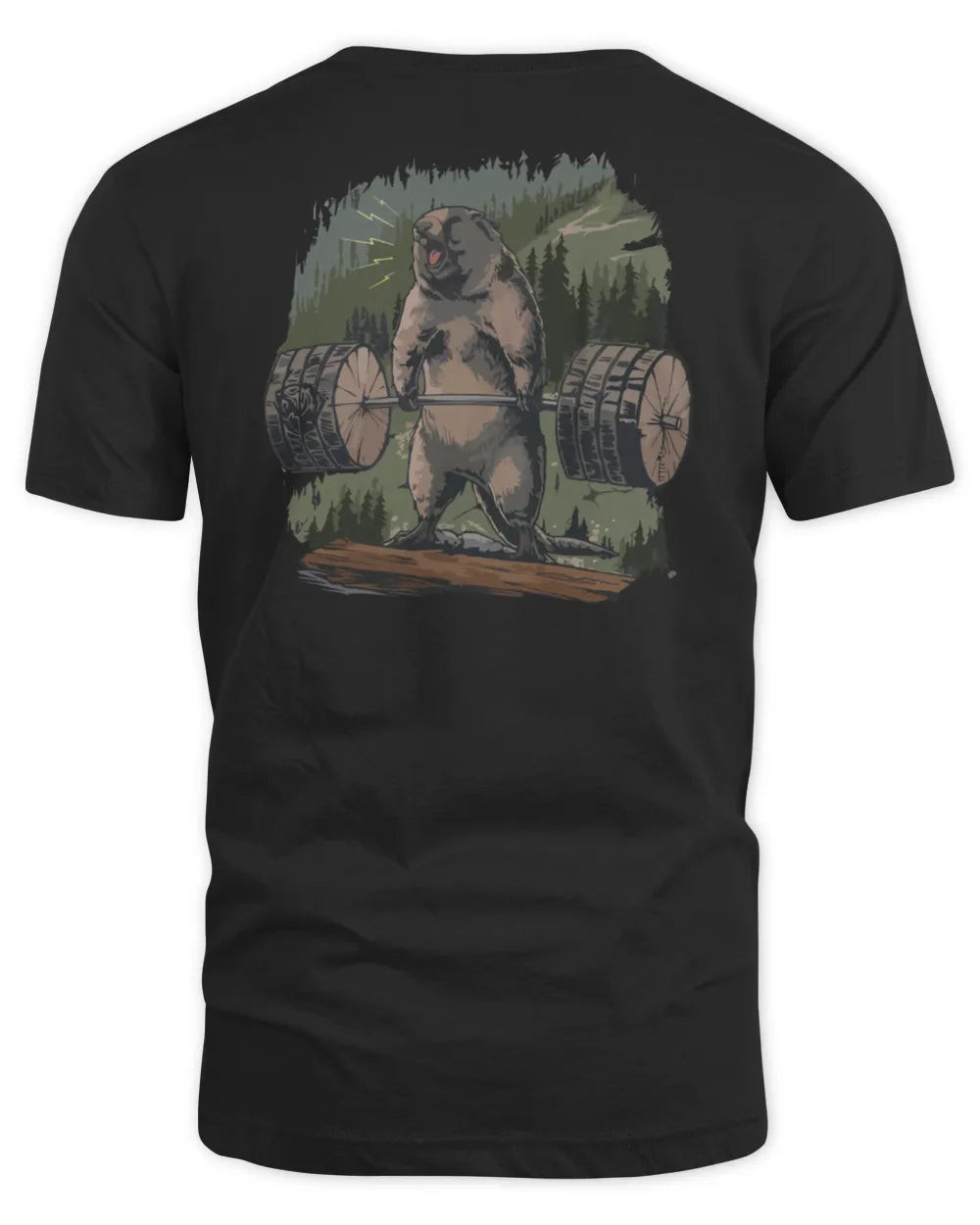 Iron Savage Apparel Deadlifting Marmot Shirt