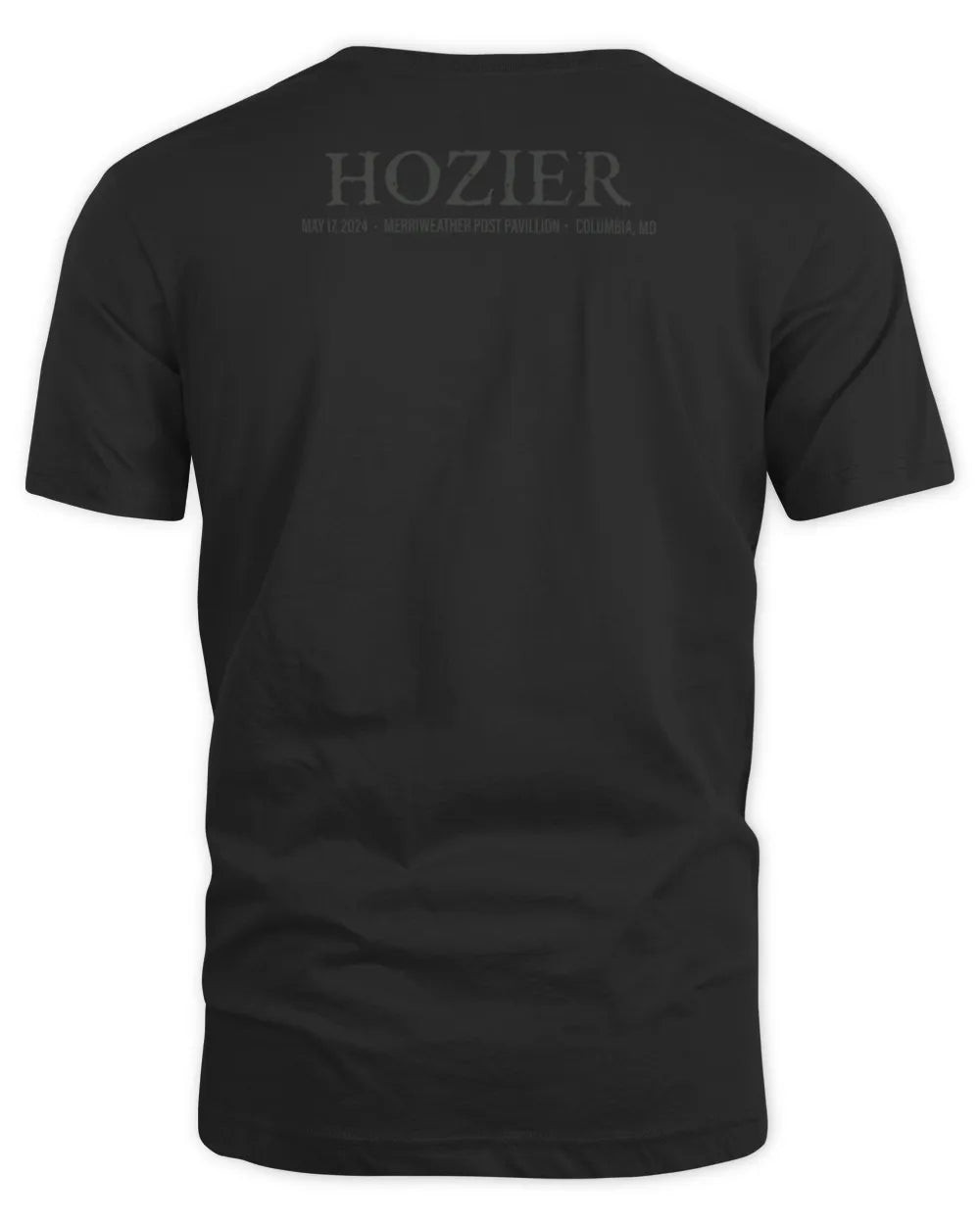 Hozier Merch Columbia May 17 Show Shirt