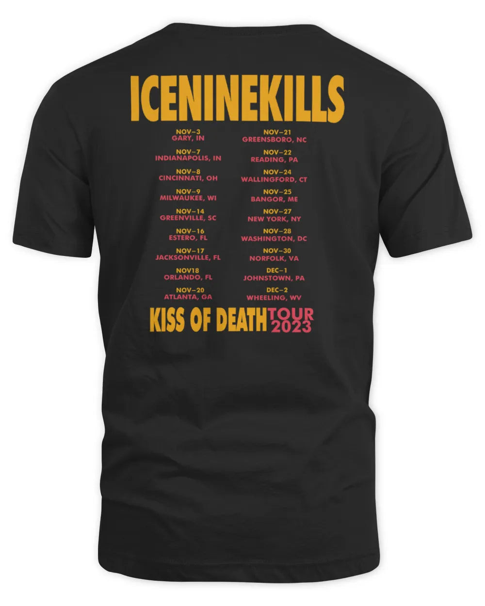 Ice Nine Kills Merch Kozik 2023 Shirt