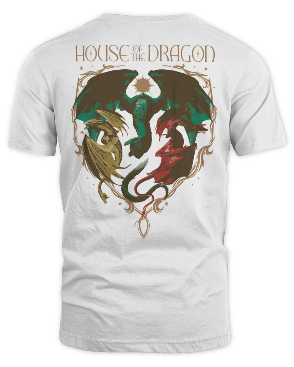 House Of The Dragon Merch Syrax, Caraxes & Vhagar Shirt
