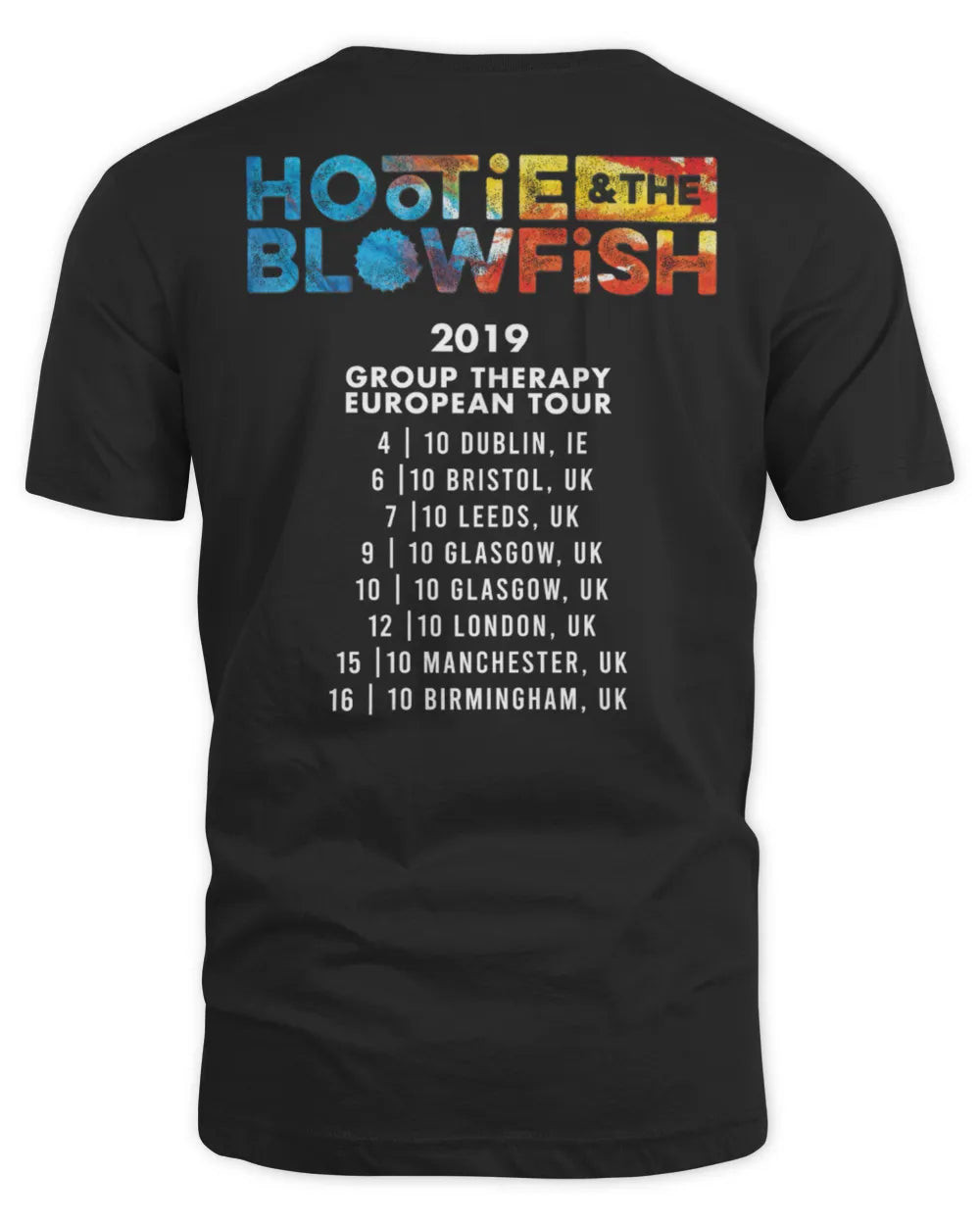Hootie And The Blowfish Merch Uk Group Therapy Shirt