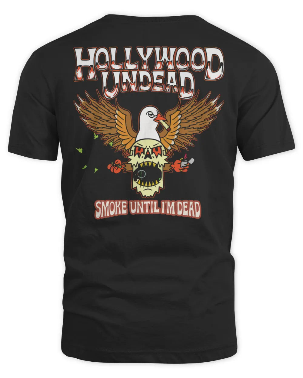 Hollywood Undead Merch Smoke Until I'm Dead Shirt