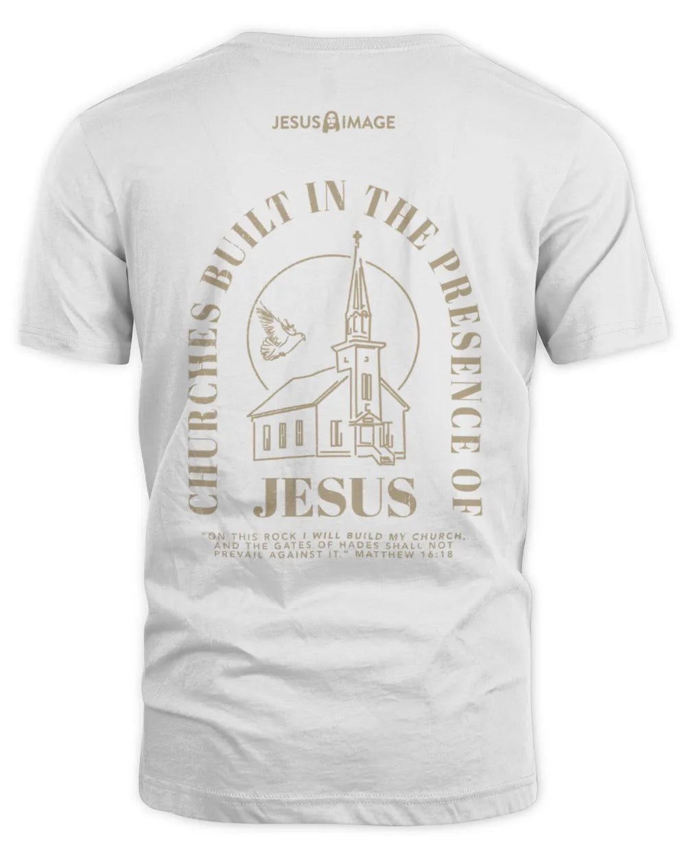 Jesus Image Merch Matthew 16 18 Shirt